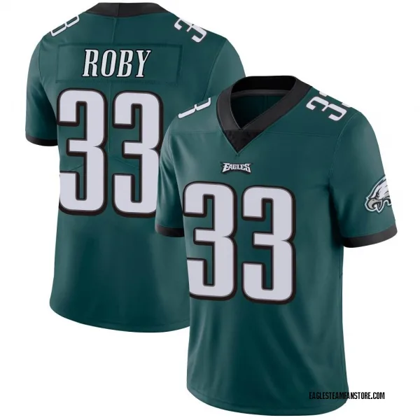 Men's Bradley Roby Philadelphia Eagles Limited Green Midnight Team Color Vapor Untouchable Jersey