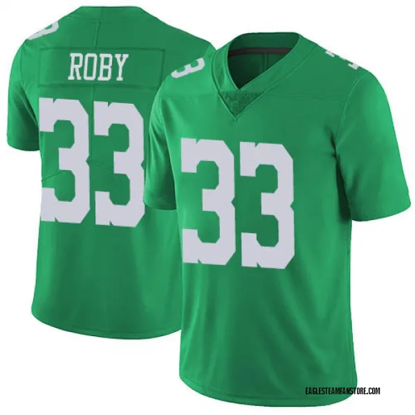 Men's Bradley Roby Philadelphia Eagles Limited Green Vapor Untouchable Jersey