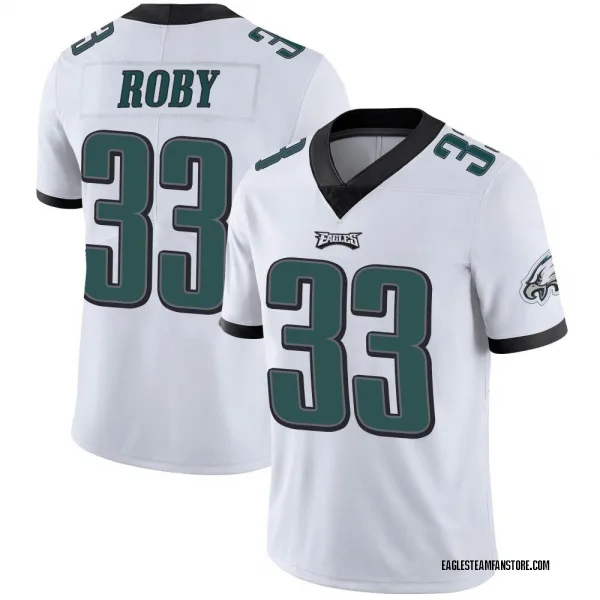 Men's Bradley Roby Philadelphia Eagles Limited White Vapor Untouchable Jersey