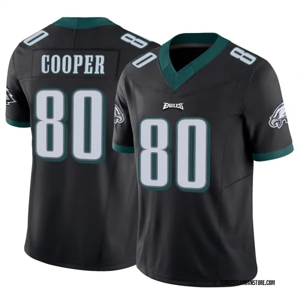 Men's Darius Cooper Philadelphia Eagles Limited Black Vapor F.U.S.E. Jersey