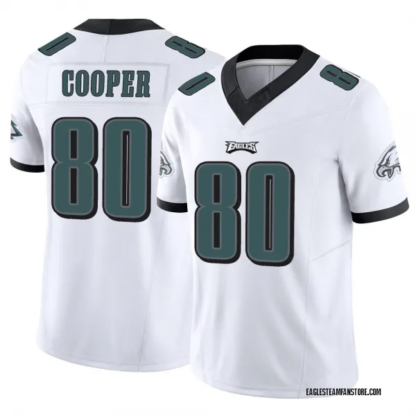Men's Darius Cooper Philadelphia Eagles Limited White Vapor F.U.S.E. Jersey