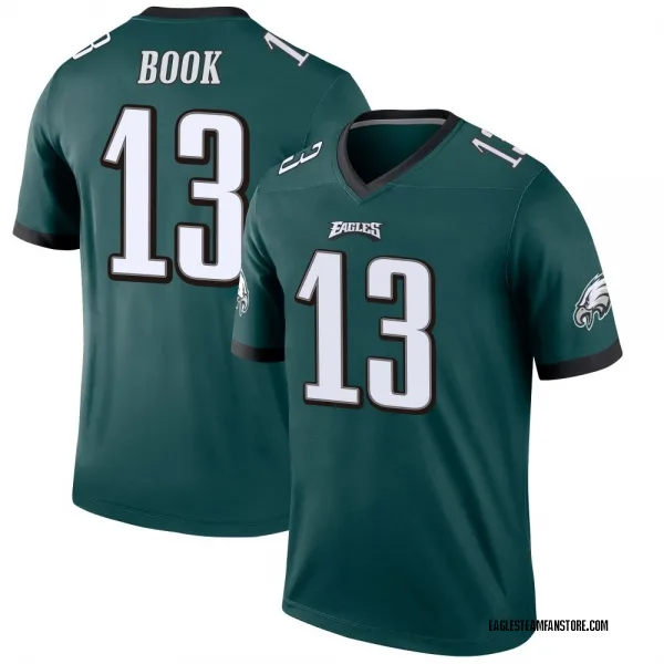 Men's Ian Book Philadelphia Eagles Legend Green Jersey