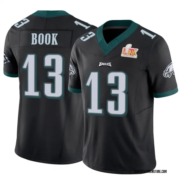 Men's Ian Book Philadelphia Eagles Limited Black Vapor F.U.S.E. Super Bowl LIX Jersey