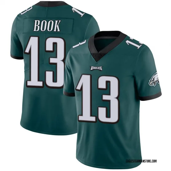 Men's Ian Book Philadelphia Eagles Limited Green Midnight Team Color Vapor Untouchable Jersey