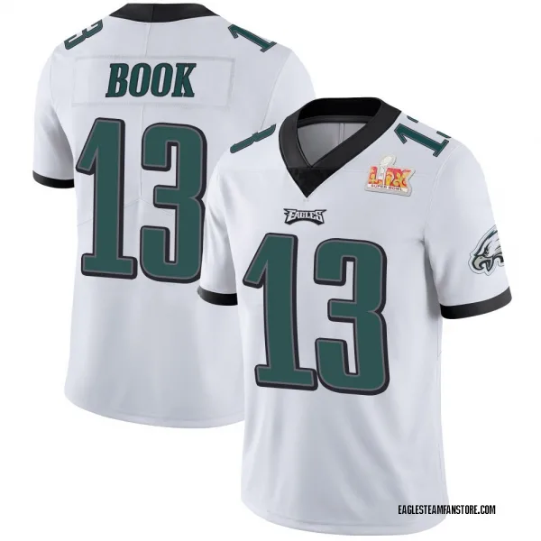 Men's Ian Book Philadelphia Eagles Limited White Vapor Untouchable Super Bowl LIX Jersey