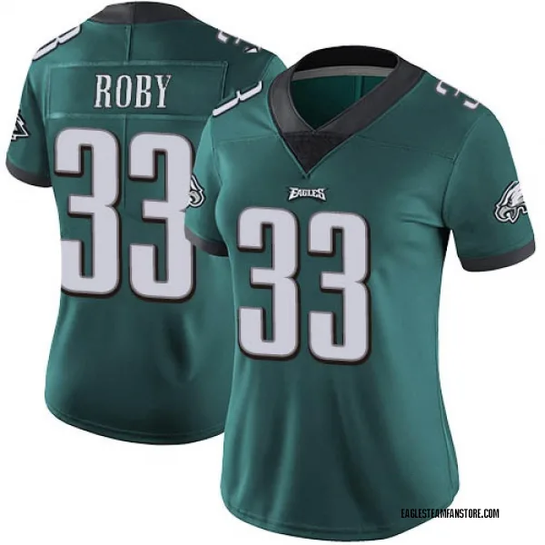 Women's Bradley Roby Philadelphia Eagles Limited Green Midnight Team Color Vapor Untouchable Jersey