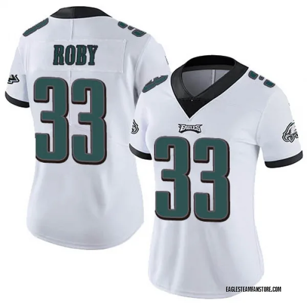 Women's Bradley Roby Philadelphia Eagles Limited White Vapor Untouchable Jersey