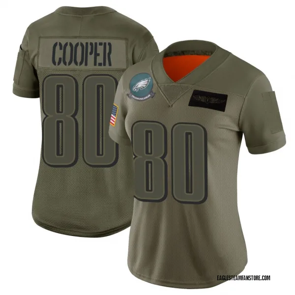 Women's Darius Cooper Philadelphia Eagles Limited Camo 2019 Salute to Service Jersey