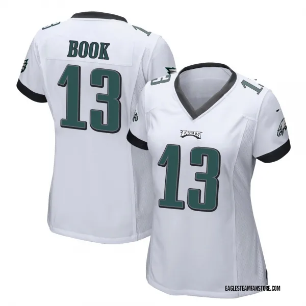 Women's Ian Book Philadelphia Eagles Game White Jersey