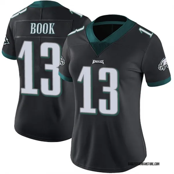 Women's Ian Book Philadelphia Eagles Limited Black Alternate Vapor Untouchable Jersey