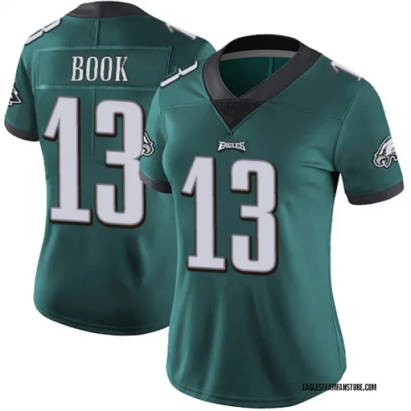 Women's Ian Book Philadelphia Eagles Limited Green Midnight Team Color Vapor Untouchable Jersey