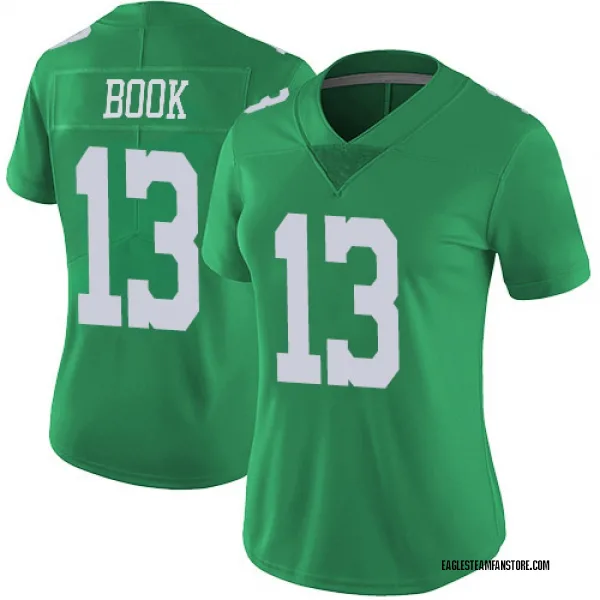 Women's Ian Book Philadelphia Eagles Limited Green Vapor Untouchable Jersey