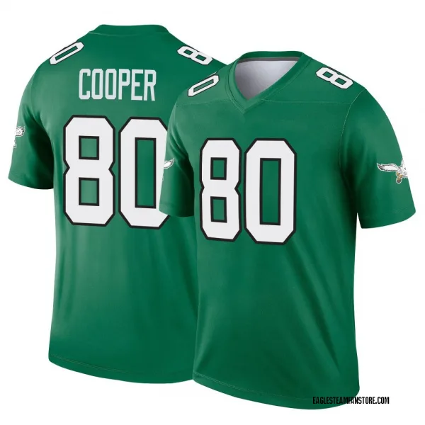 Youth Darius Cooper Philadelphia Eagles Legend Green Kelly Alternate Jersey