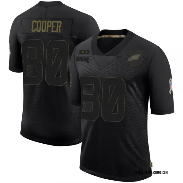 Youth Darius Cooper Philadelphia Eagles Limited Black 2020 Salute To Service Jersey