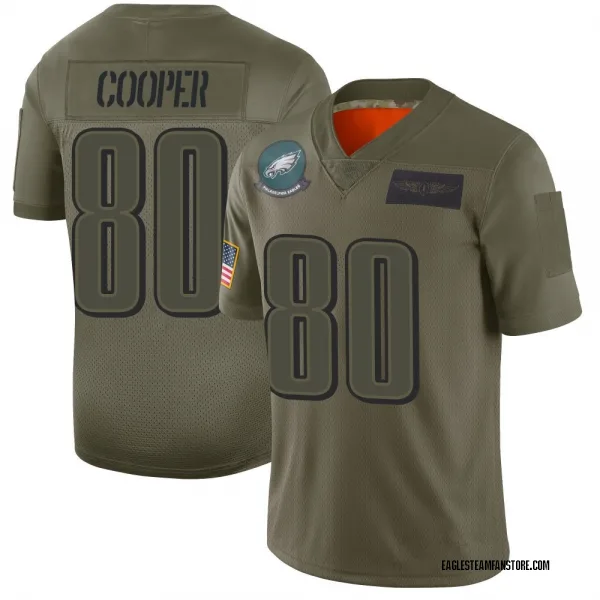 Youth Darius Cooper Philadelphia Eagles Limited Camo 2019 Salute to Service Jersey